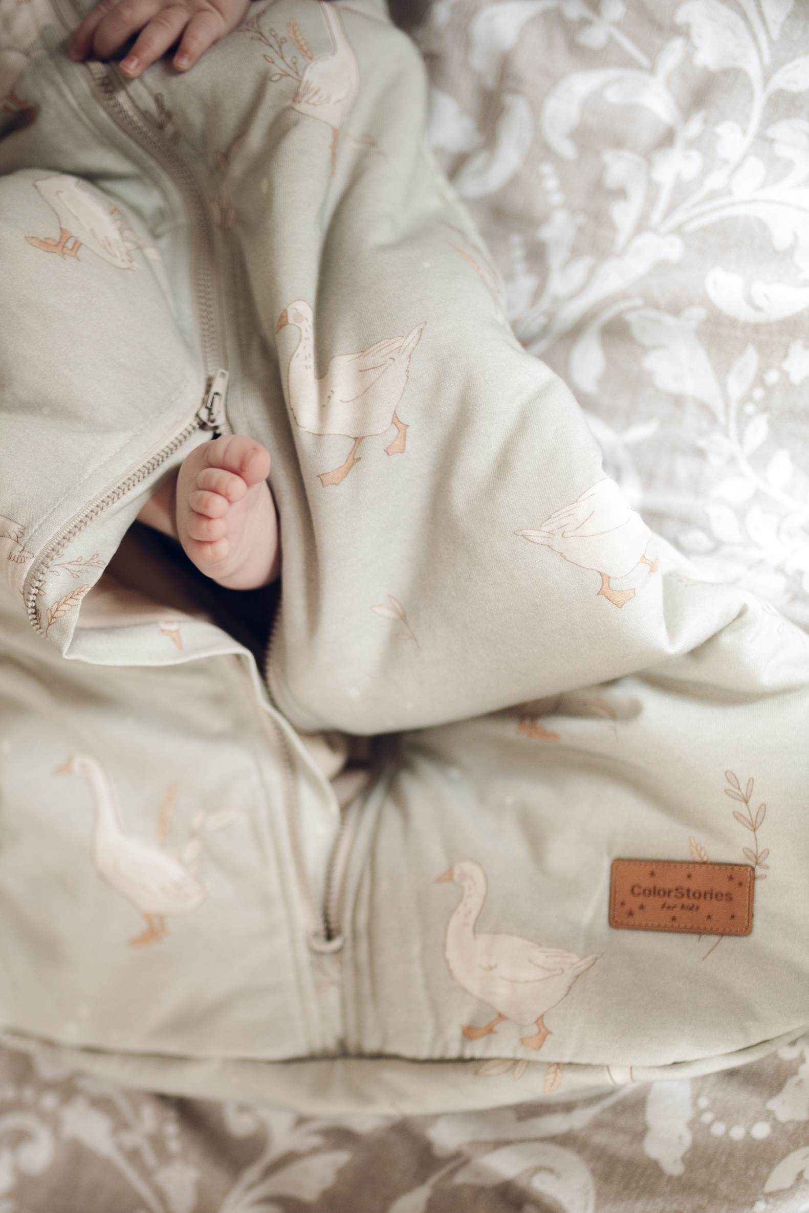 Baby sovepose Baby sovepose